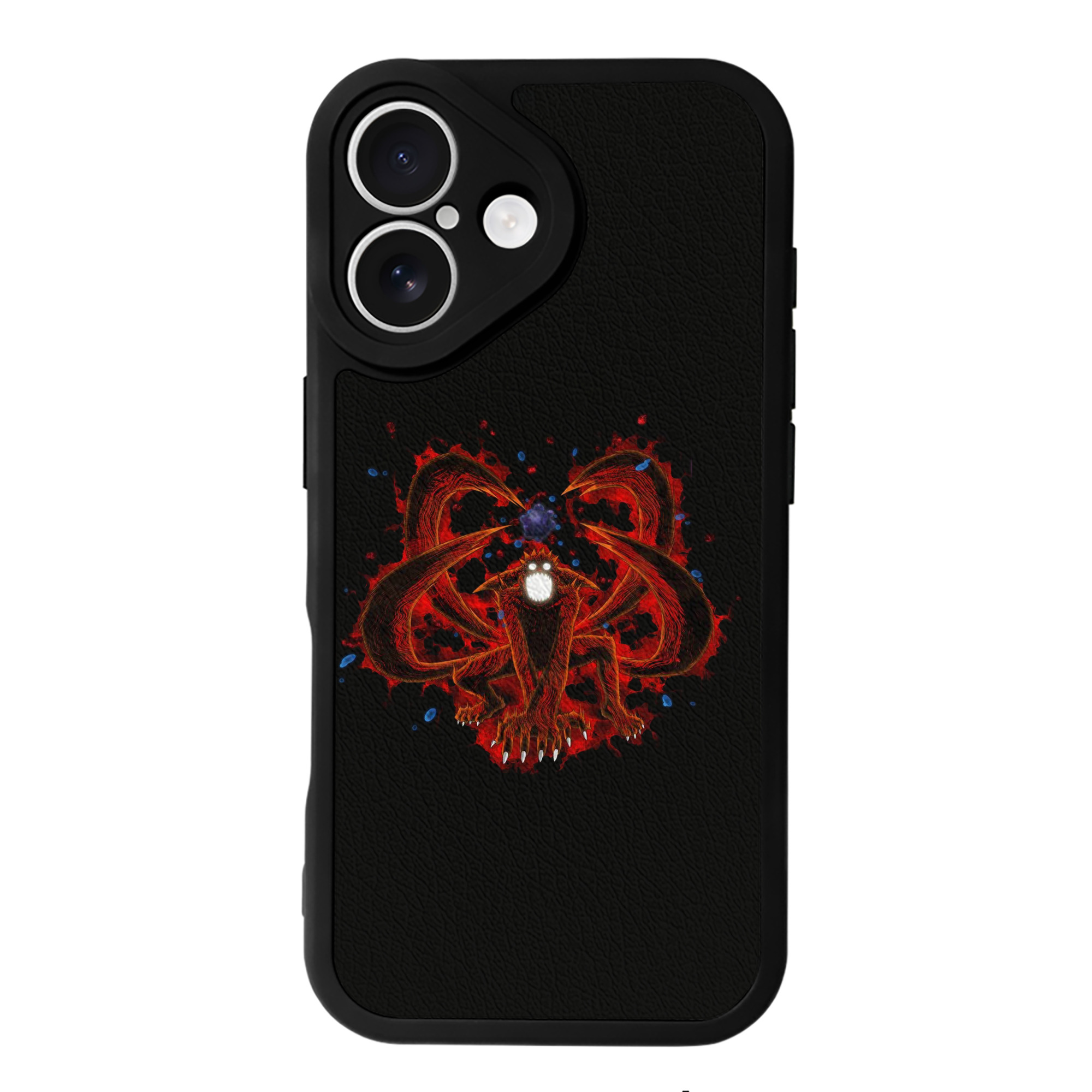 （画像用） NARUTO -ナルト- うずまき ナルト Uzumaki Naruto 【iPhone 16シリーズ対応】シリコンスマホケース（レザー調） 材質：シリコン